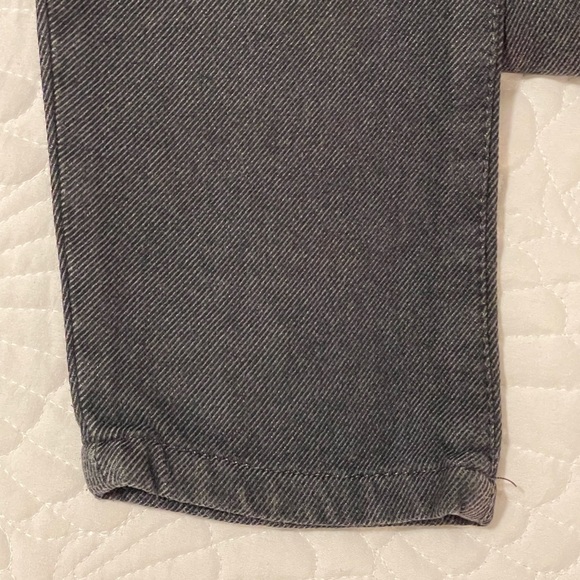 Zara Boys 5 Pocket Ribbed Pant Size 11/12 Gray-Black - Picture 5 of 17
